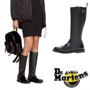 DR. MARTENS Tall Moto Boots